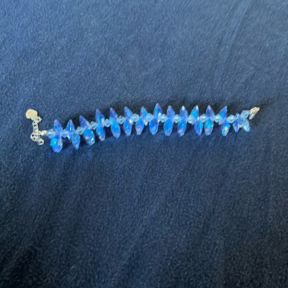 Periwinkle Beaded Bracelet